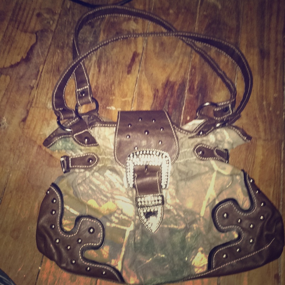 Camouflage purse